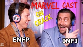 MARVEL cast on crack but it's MBTI memes [Highly stereotyped]