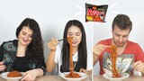 Korean Spicy Instant Noodles Challenge!