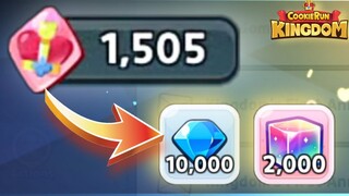 FREE 10K CRYSTALS + Rainbow CUBES using MEMORY Jellies!