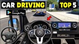 Top 5 Realistic Car Driving Games for Android l Best car driving games on android 2024