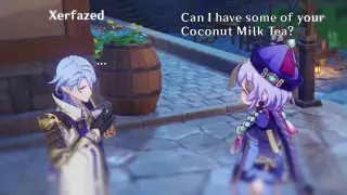 Genshin Impact Qiqi Looking For Coconut Milk