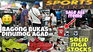 BAGONG BUKAS na SPORTS CENTRAL DINUMOG ng MADLA!SALE all ITEMS,SM GRAND CENTRAL MONUMENTO