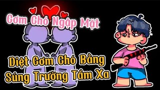 Biệt Đội Chống Cơm Chó, Chỉ Dùng “Súng Trường Tầm Xa” Trong FreeFire | Chú Xám