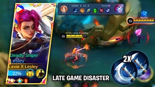 LESLEY DOUBLE BERSERKER'S FURY | DOUBLE CRIT DAMAGE = GLOBAL LESLEY - MLBB