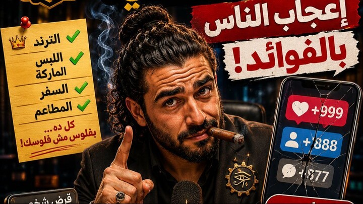 بتستلف عشان تبان غني؟ إعجاب الناس بالفوايد! 😂💸 | 为了装有钱去借钱？