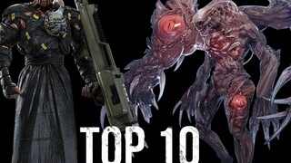 【Top10】生化危机10大最强怪物