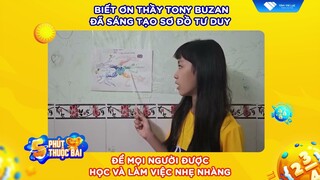 Biết ơn Thầy TONY BUZAN đã sáng tạo ra Sơ Đồ Tư Duy để mọi người được HỌC và LÀM VIỆC nhẹ nhàng