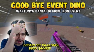 "GOOD BYE EVENT DINO" Waktunya Banti Di Mode Non Event Dan Cobain Setup Baju Terbaru 🔥| PUBG Mobile