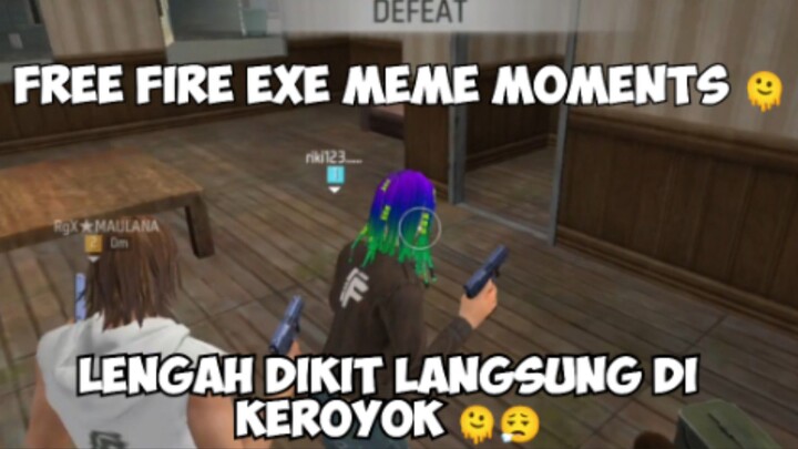 kalo gini terus kapan booyah 😮‍💨😂- Free fire meme exe moments 🫠