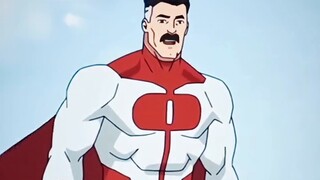Omniman melawan Superman