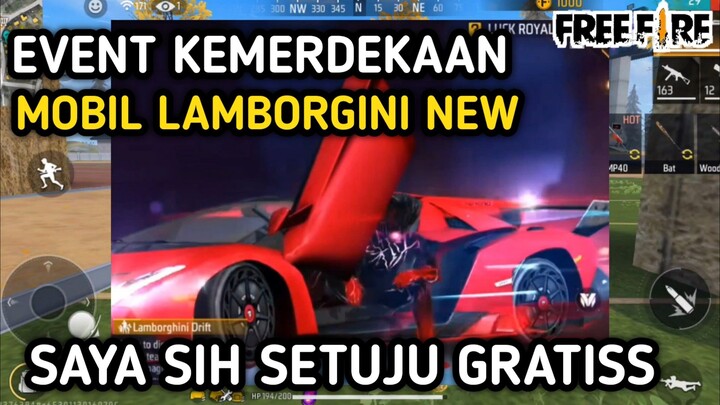 EVENT KEMERDEKAAN MOBIL LAMBORGINI TERBARU 😱🔥