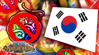 GLOBAL PLAYERS LOSE 1000 GEMS?! Korean OPTC Merger Issues! (ONE PIECE Treasure Cruise)