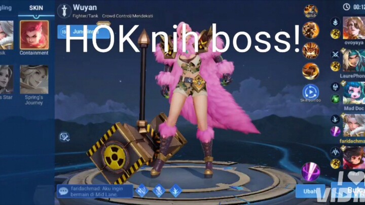 MABAR HOK LAGI BOSS!