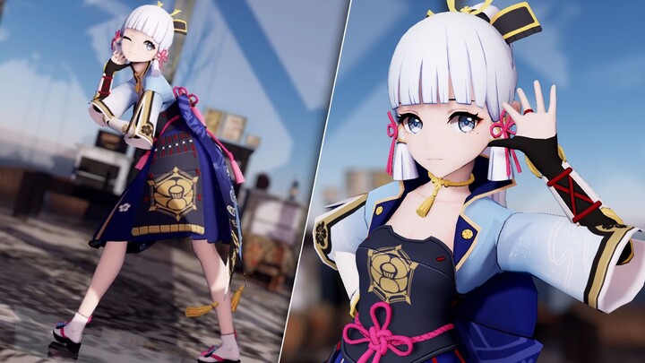 คามิซาโตะเต้นอยู่ที่บ้านฉัน!❄️Make you happy❄️[เก็นชินอิมอิมแพกต์/MMD/神里绫华]