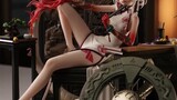 I didn't want to buy it because I saw these legs | Arknights Nian Le Xiaoyao - domestic figure unboxing sharing~