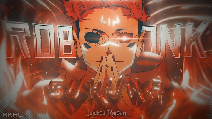 Sukuna😈🔥"Jujutsu Kaisen" - Robophonk 🤖「Edit/AMV」Alight Motion Free Projects File