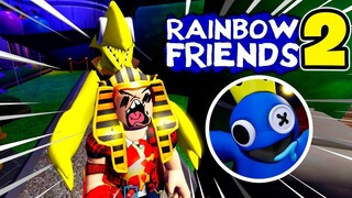 ESTE PAJARRACO HELICOPTERO ME QUIERE DESTRUIR!! RAINBOW FRIENDS 2 ROBLOX