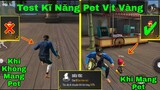 [Garena Free Fire]/So Sánh Kĩ Năng Thú Cưng Vịt Vàng Mới Khi Trang Bị Và Không Trang Bị?Hãy Xem Nhé