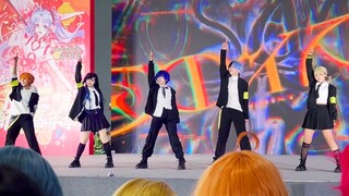 🔥🔥🔥全程高帅！利己主义者+燃料  vbs超沉浸式舞台现场【Vivid bad squad x kaito/ pjsk cos翻跳正片】