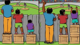 What are equality (equal opportunity) and equity (equal outcomes)?