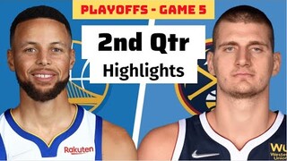 Golden State Warriors vs. Denver Nuggets Full Highlights 2nd QTR | April 27 | 2022 NBA Season