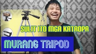 unboxing Tripod, Lazada haul