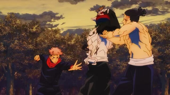 Yuji And Tado Vs Hanami Part 2