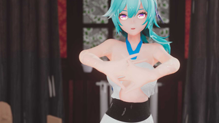 [Cloth Solution/ Genshin Impact MMD] Eula: You must get rid of this video. I will hold a grudge.