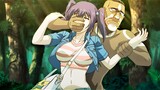 He does anything to survive with some girls on the undead island | Anime Recap