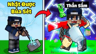 bqThanh Sở Hữu Cây Búa Sét Của Thor Và Trở Thành THẦN SẤM Trong Minecraft