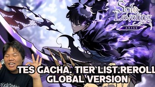 Rilis Juga Di Play Store Indonesia SOLO LEVELING ARISE Tier List Dan Rerool