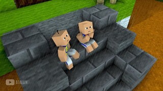 Upin & Ipin - Ais Kepal 3 (Minecraft Animation)