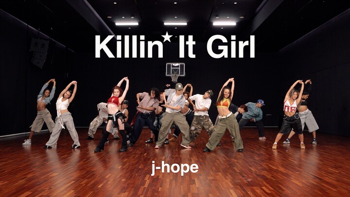 [WNS Chinese subtitles] 250615 [CHOREOGRAPHY] j-hope Killin' It Girl (Solo Version) Dance Practice