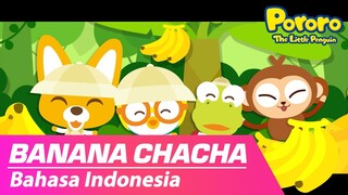 Banana Cha Cha Bahasa Indonesia | Bernyanyi dan Menari Bersama lagu Pororo's Banana!