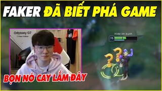 Phá game kiểu Faker thì team phải phát khùng, Địch tặng vàng cho Faker - LMHT - LOL - Skin - Montage