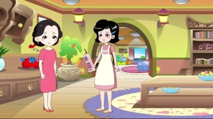 [AMV]อะนิเมชั่นสนุกๆ สำหรับเด็ก แม่ในผ้ากันเปื้อนและราชินี