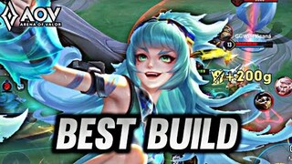 AOV : AOI GAMEPLAY | BEST BUILD - ARENA OF VALOR