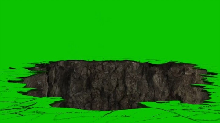 Green Screen Footage for Sinkhole Special Effects – Sharing!