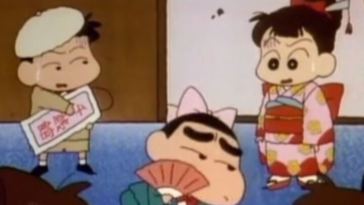 shin Chan malay- mengambil gambar keluarga