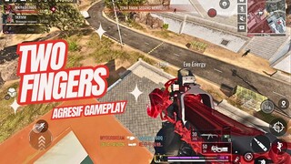 two fingers agresif gameplay  | blood strike | SQUAD