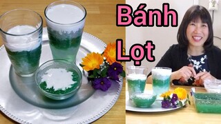 Chà bánh lọt bằng bột củ năng rất dễ làm (Người Việt ở Mỹ)