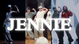like JENNIE - 能把女生的舞跳成这样也是没谁的了 三屏同看