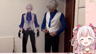 Japanese lolita couldn't hold back after watching "Come into my Mickey Mouse House!" "Hahahaha, I'm 