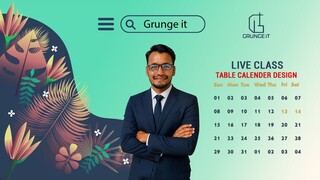 Table calendar design