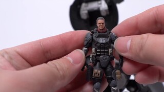 Dark armor! Dark Source Iron Skeleton 05 Air and Space Combat Night Attack Type Mecha 1:25 Model Sha