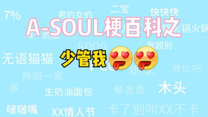 【A-SOUL梗百科】010-少管我