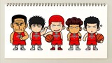How to draw Slam dunk characters (#02)