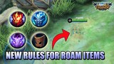 NEW EFFECTS OF ROAM ITEMS - SUPPORTS AND TANKS NEED TO WATCH THIS - MLBB