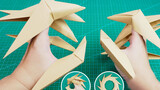 Ba cách chơi với origami mẫu móng tay đơn giản.
