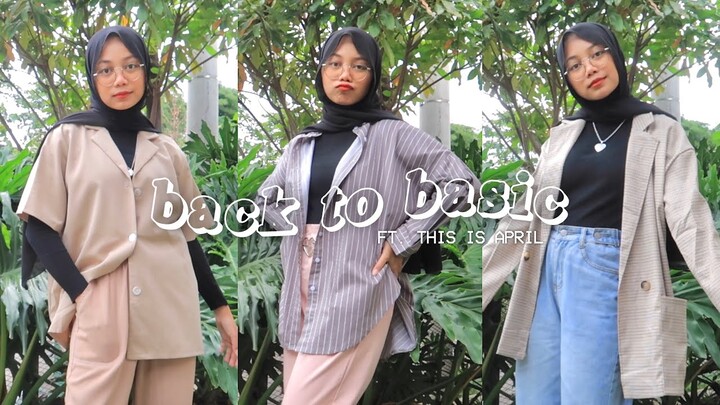 back 2 basic clothing haul ft. this is april!